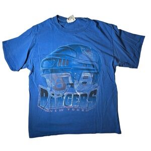 Vintage New York Rangers T-Shirt‎ NHL Lee Sport Size Large 90s